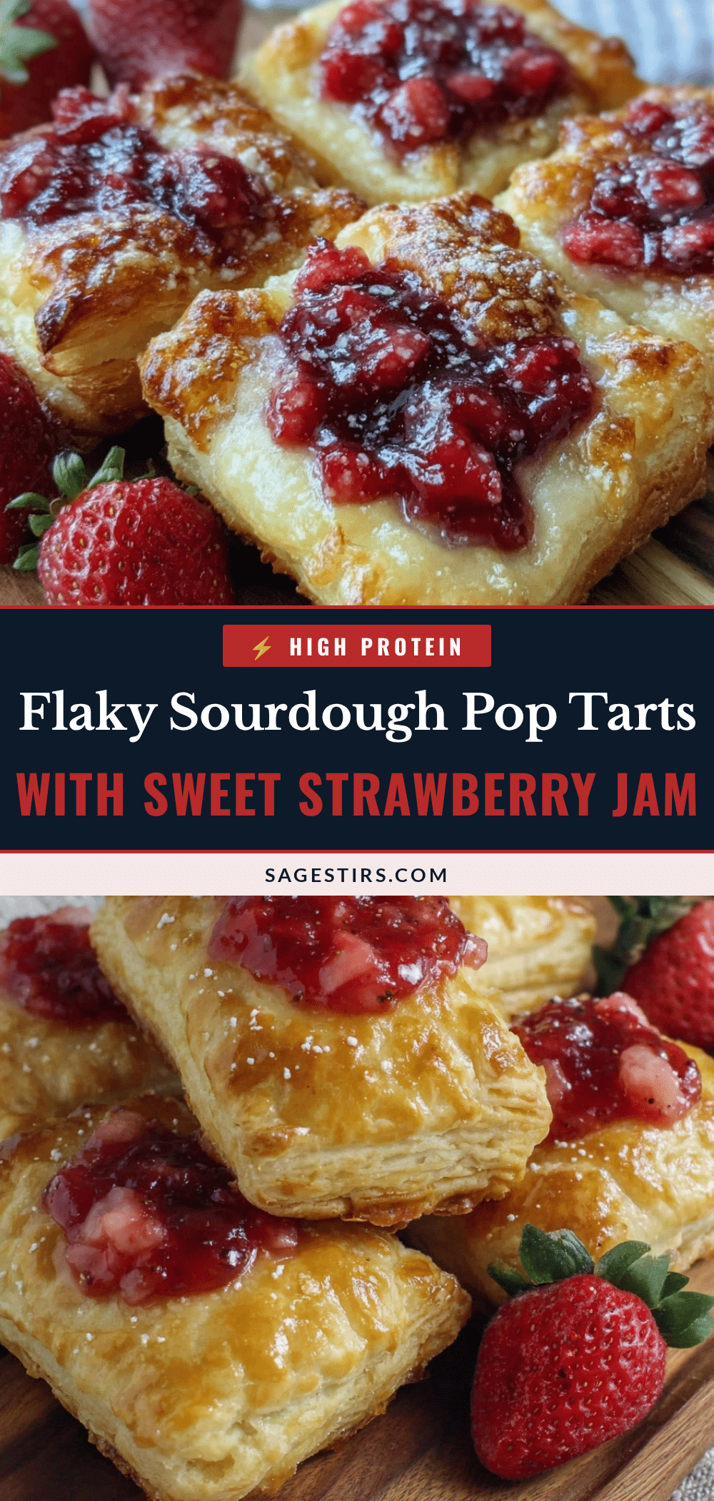 sourdough discard pop tarts recipe