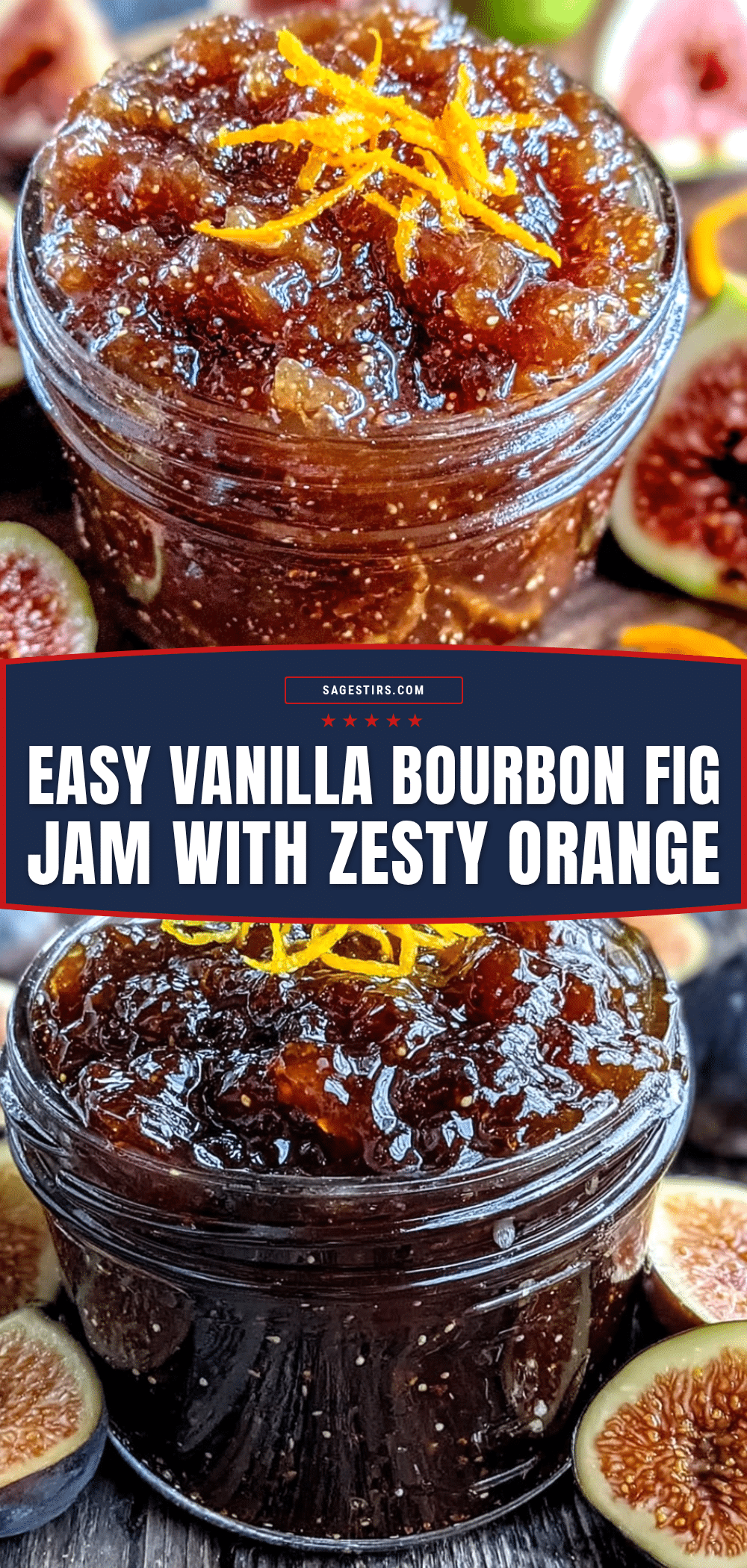 vanilla bourbon fig jam recipe