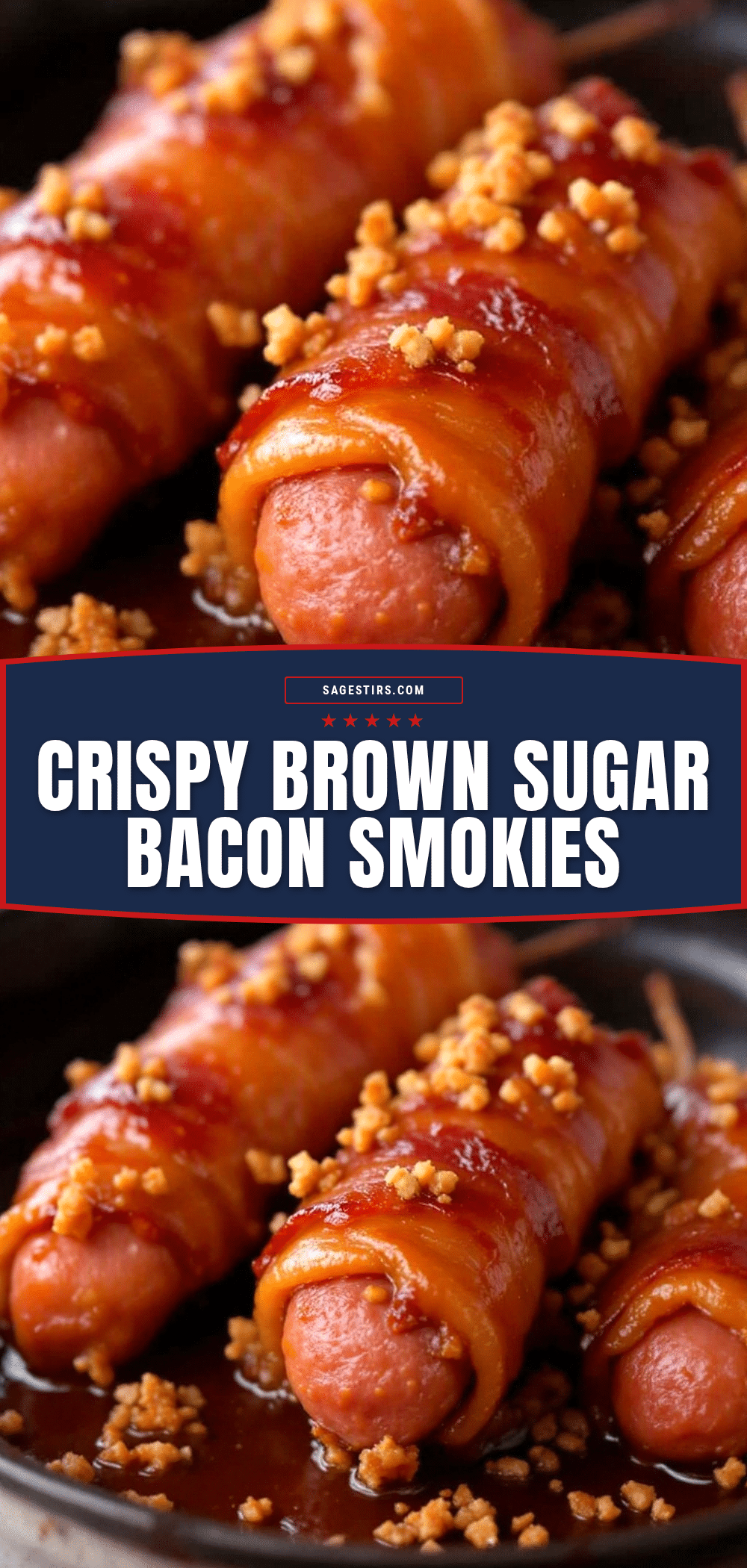 bacon-wrapped smokies recipe