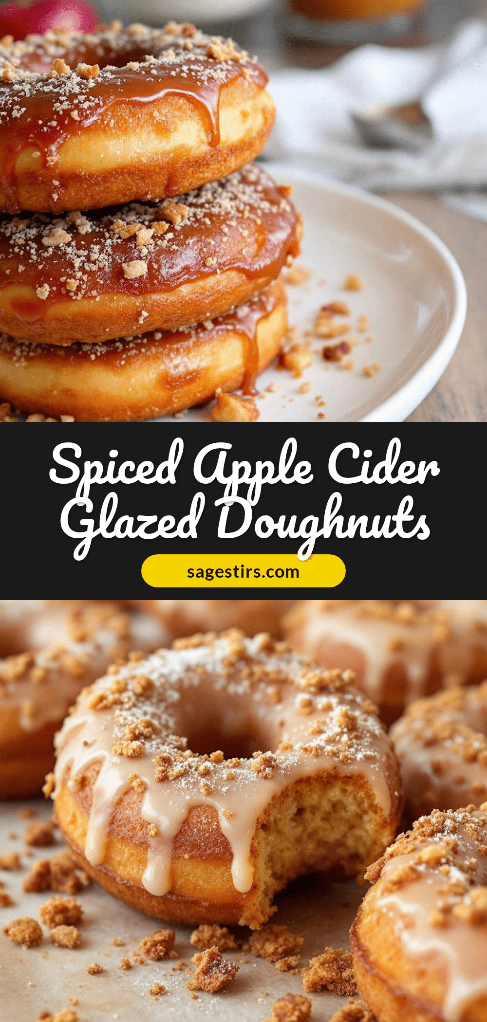 best spiced apple cider bar doughnuts recipe