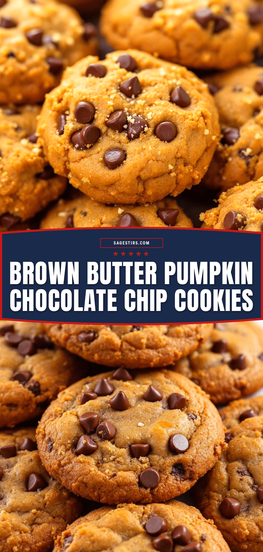 brown butter pumpkin chocolate chip cookies recipe