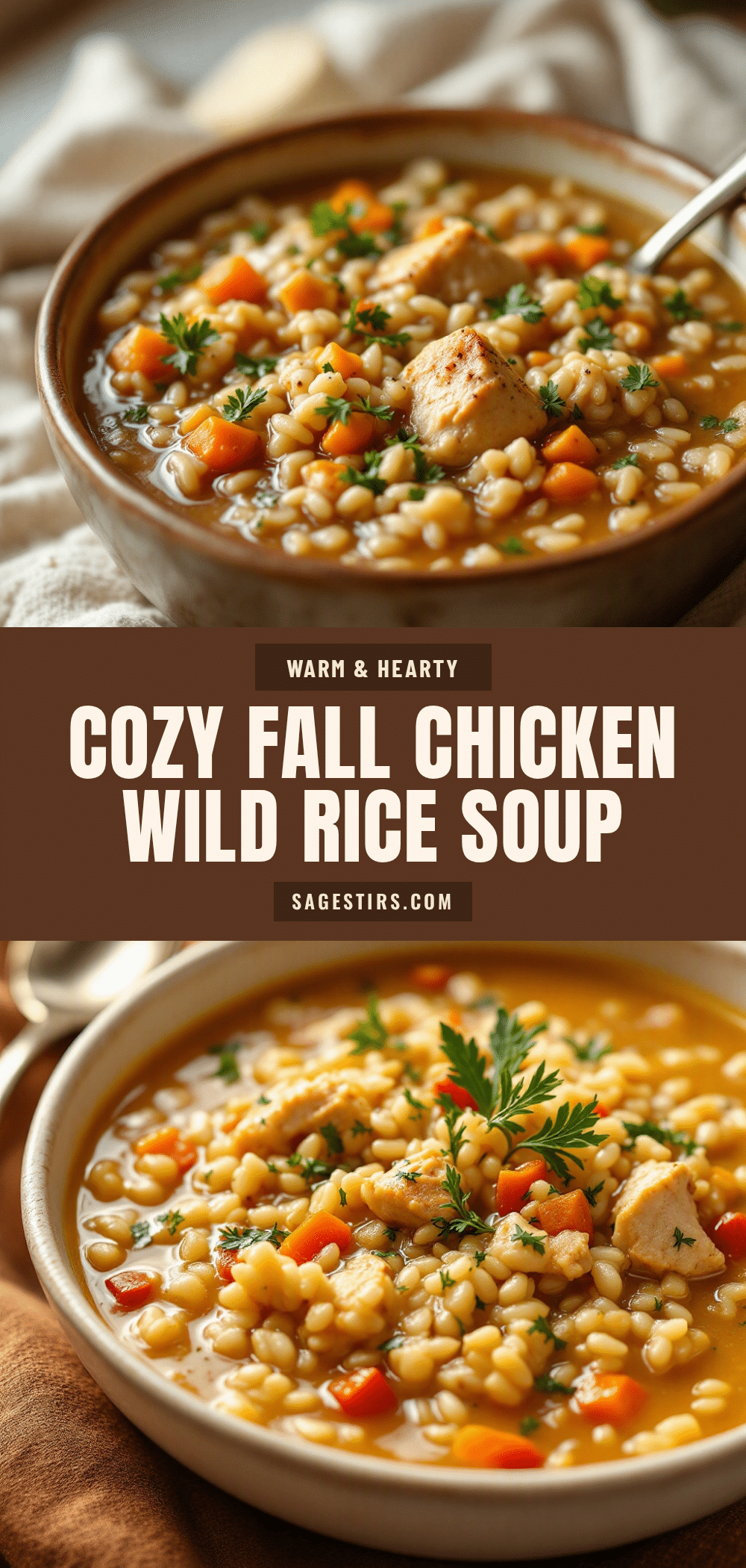 chicken and wild rice soup recipe