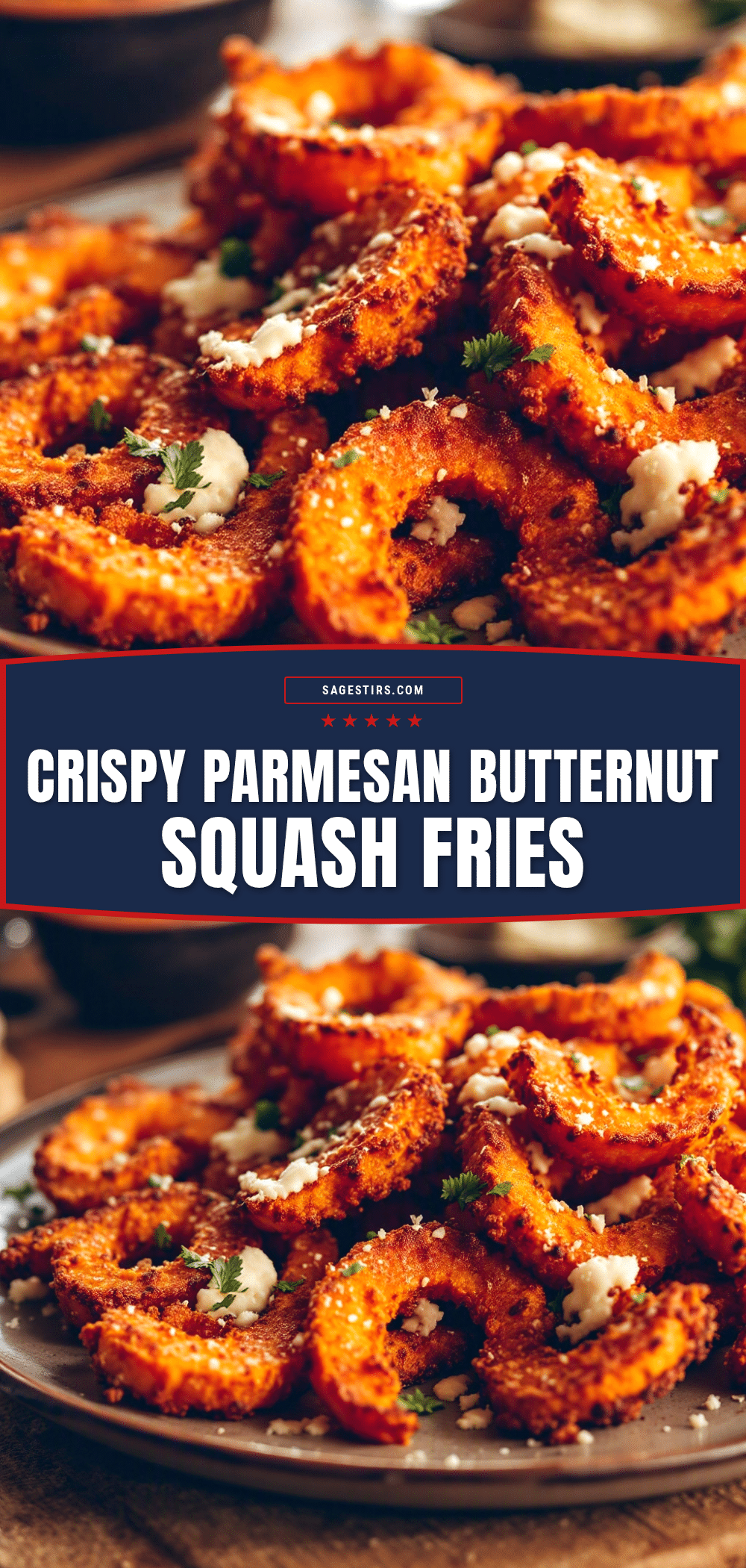 crispy parmesan butternut squash fries recipe