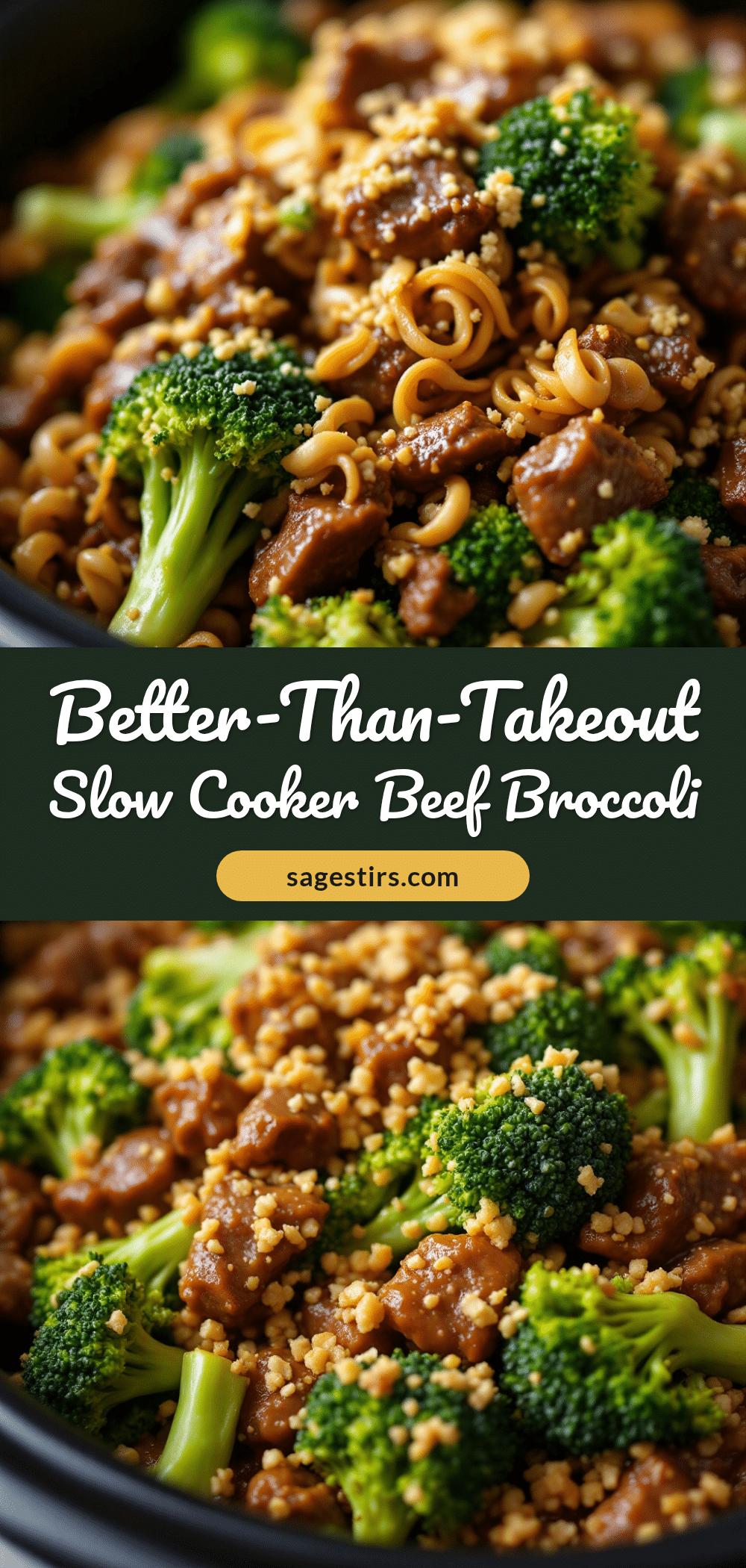 crockpot beef and broccoli recipe