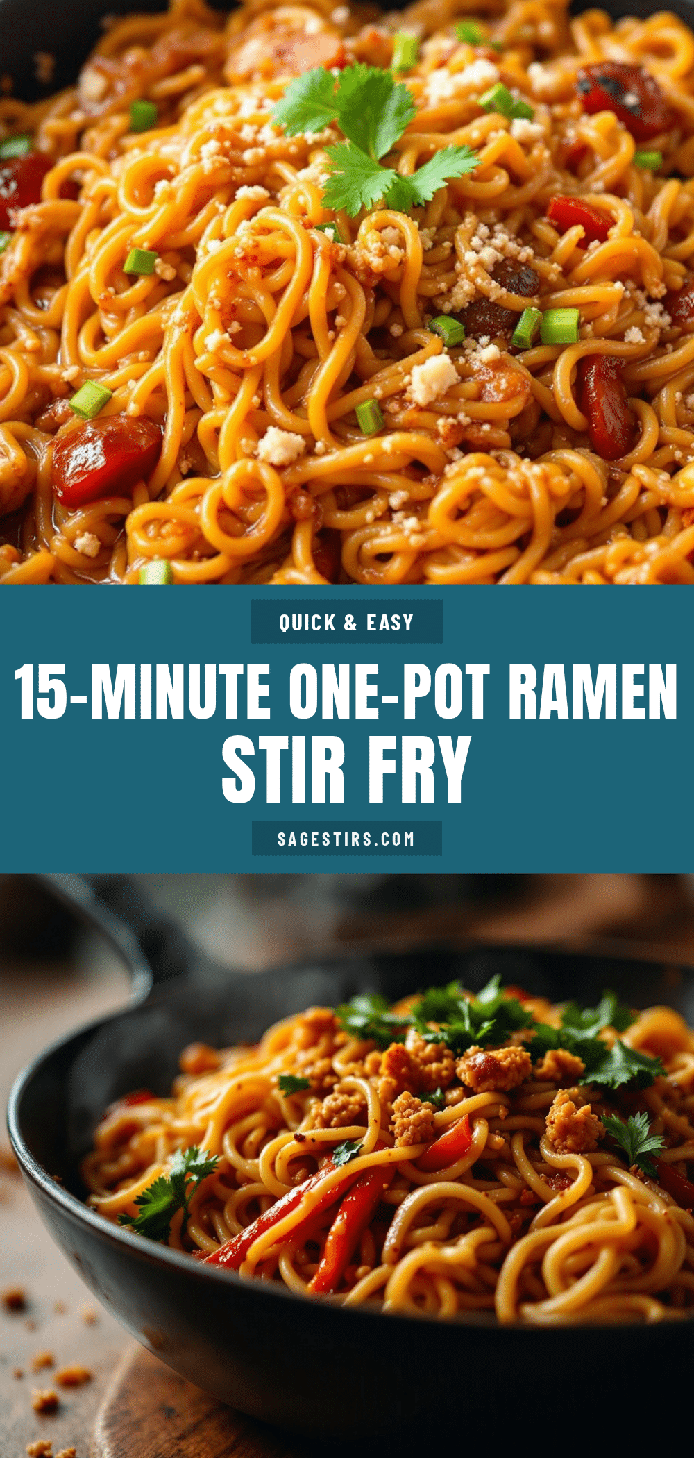 easy one-pot ramen noodle stir fry recipe