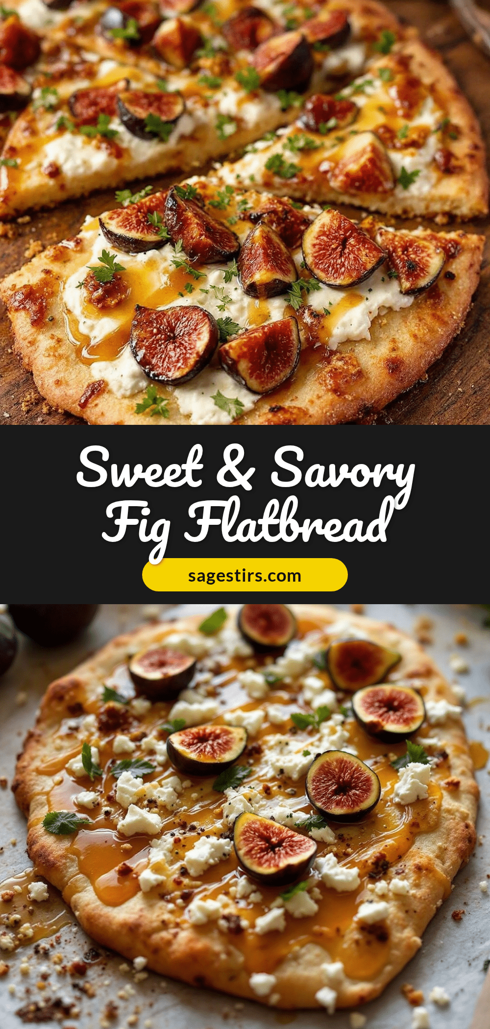 fig and goat cheese flatbread recipe