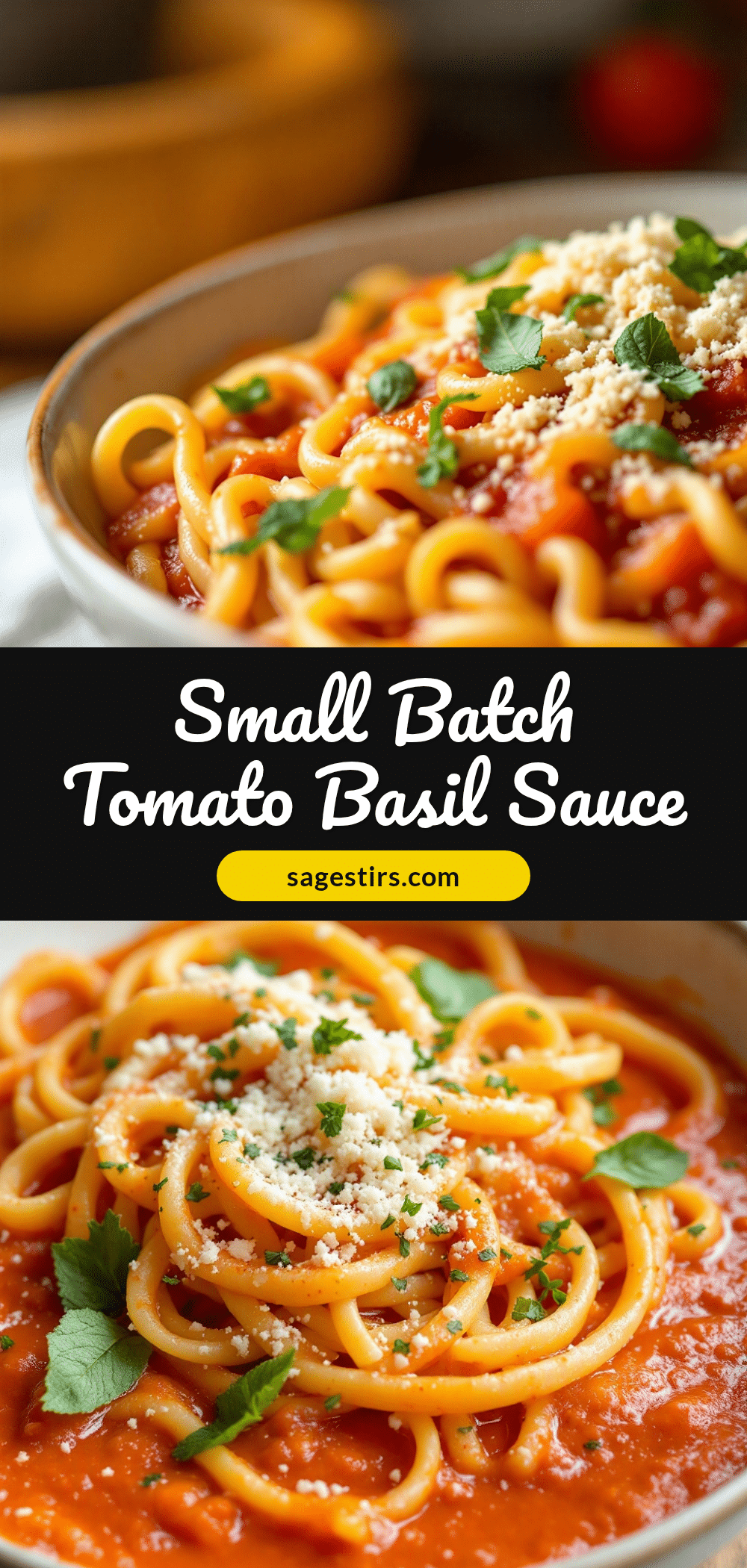 homemade canned tomato sauce with fresh basil recipe