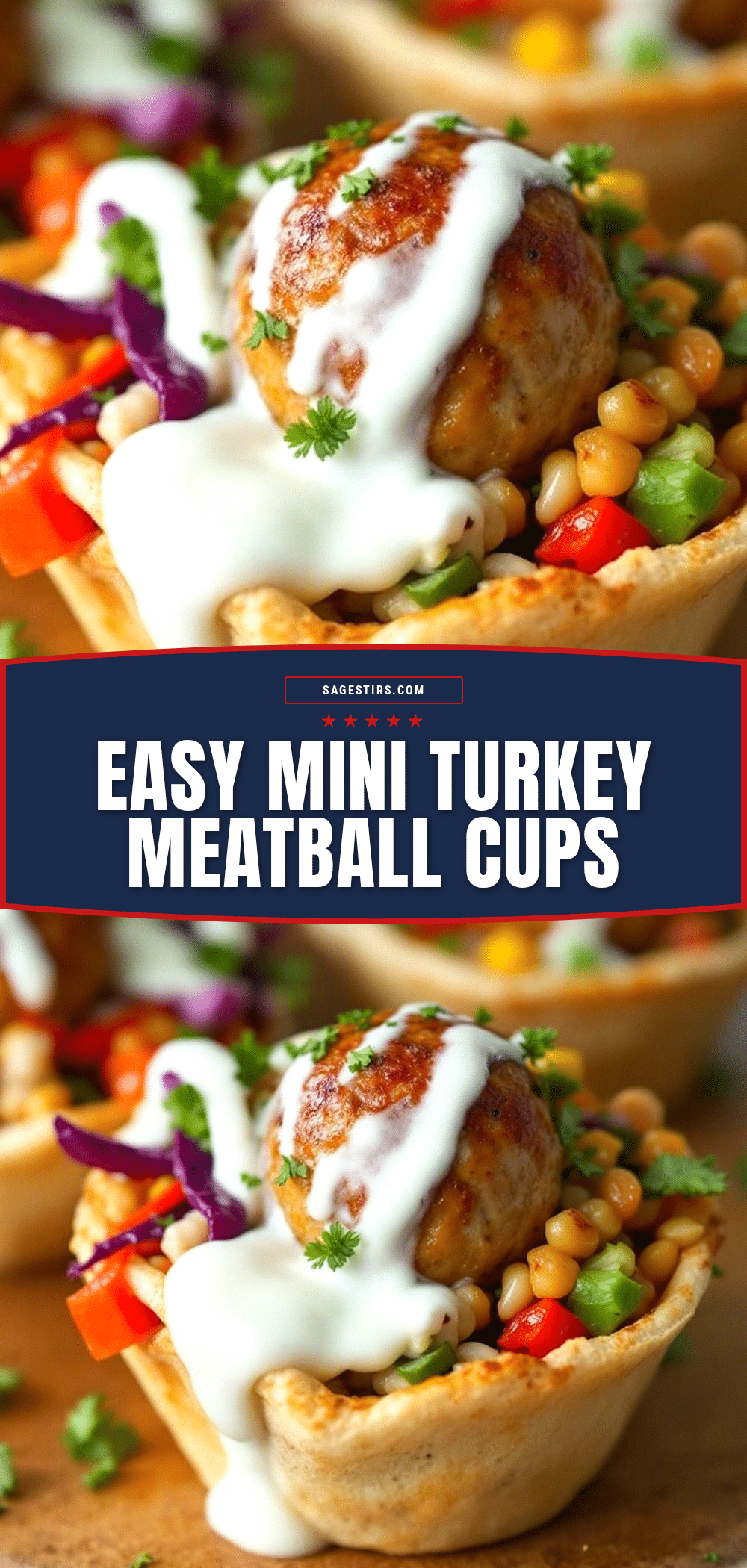 mini turkey meatball lunchbox cups recipe