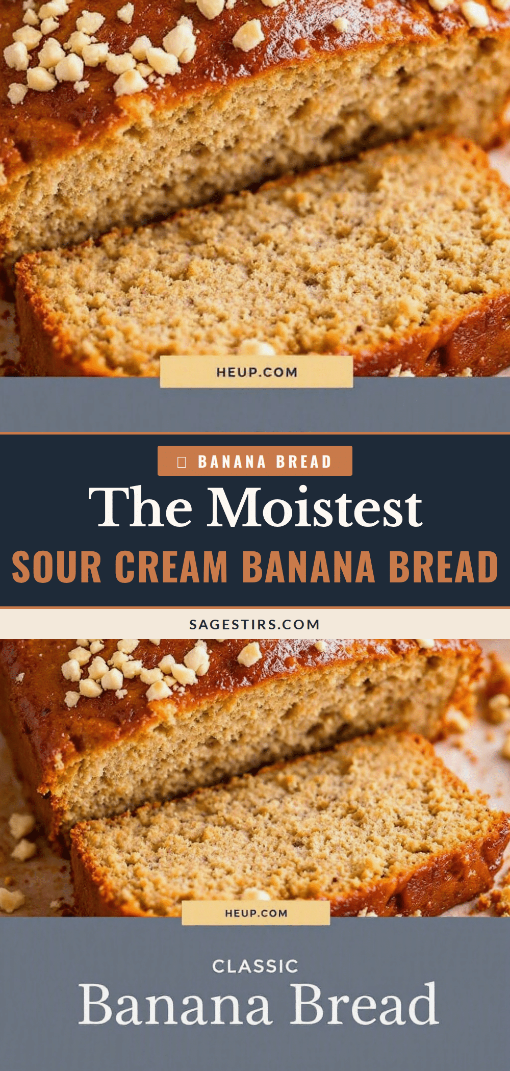 moist banana bread with sour cream recipe