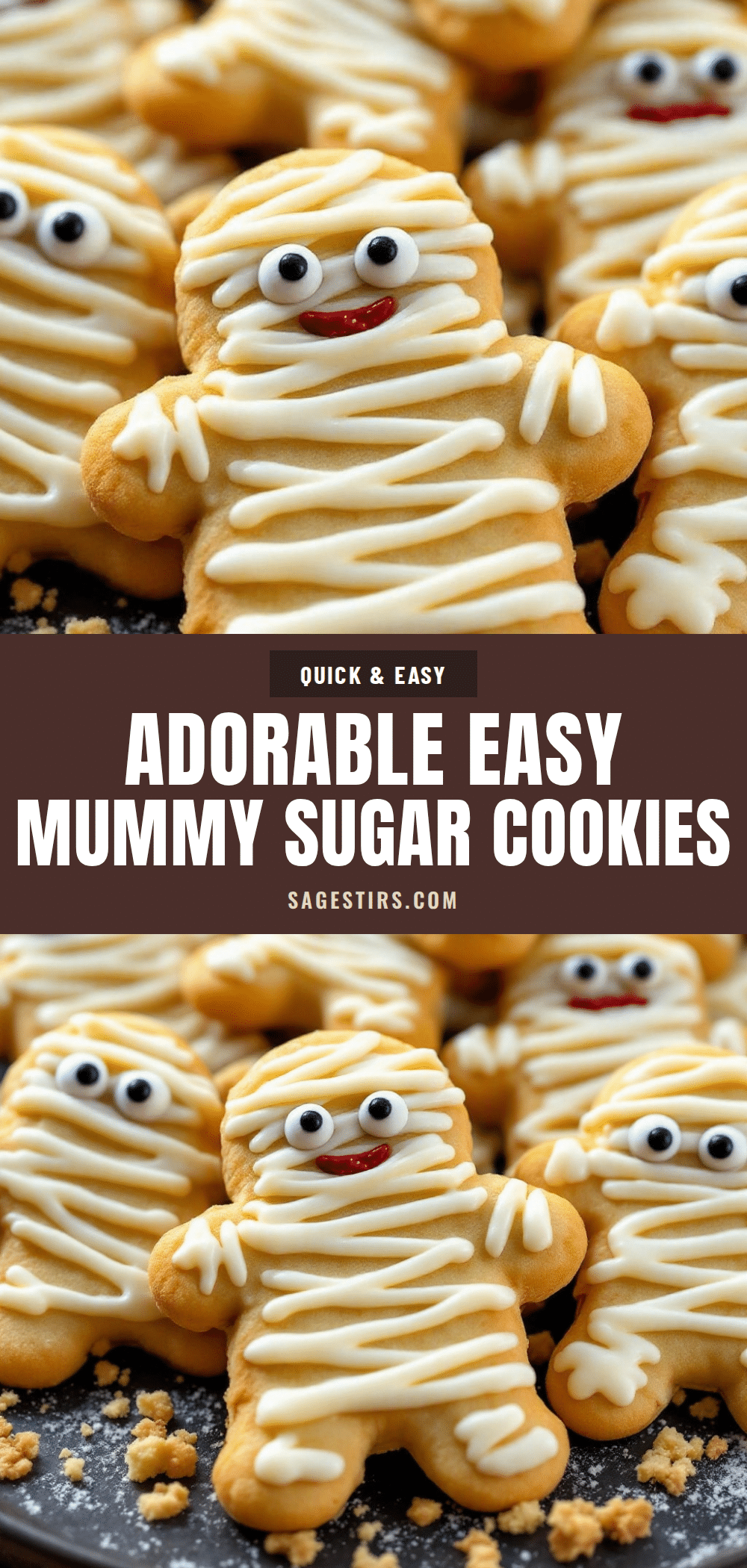 mummy sugar cookies recipe