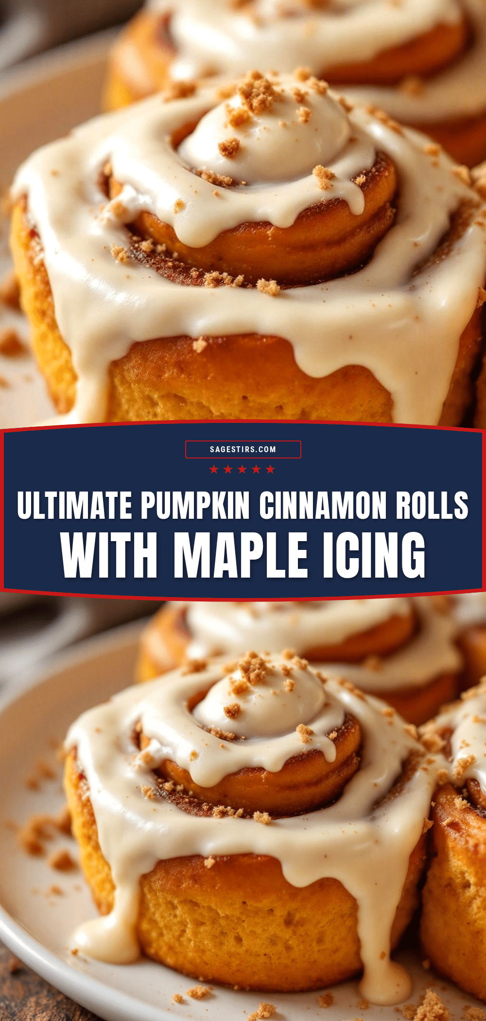 pumpkin cinnamon rolls recipe