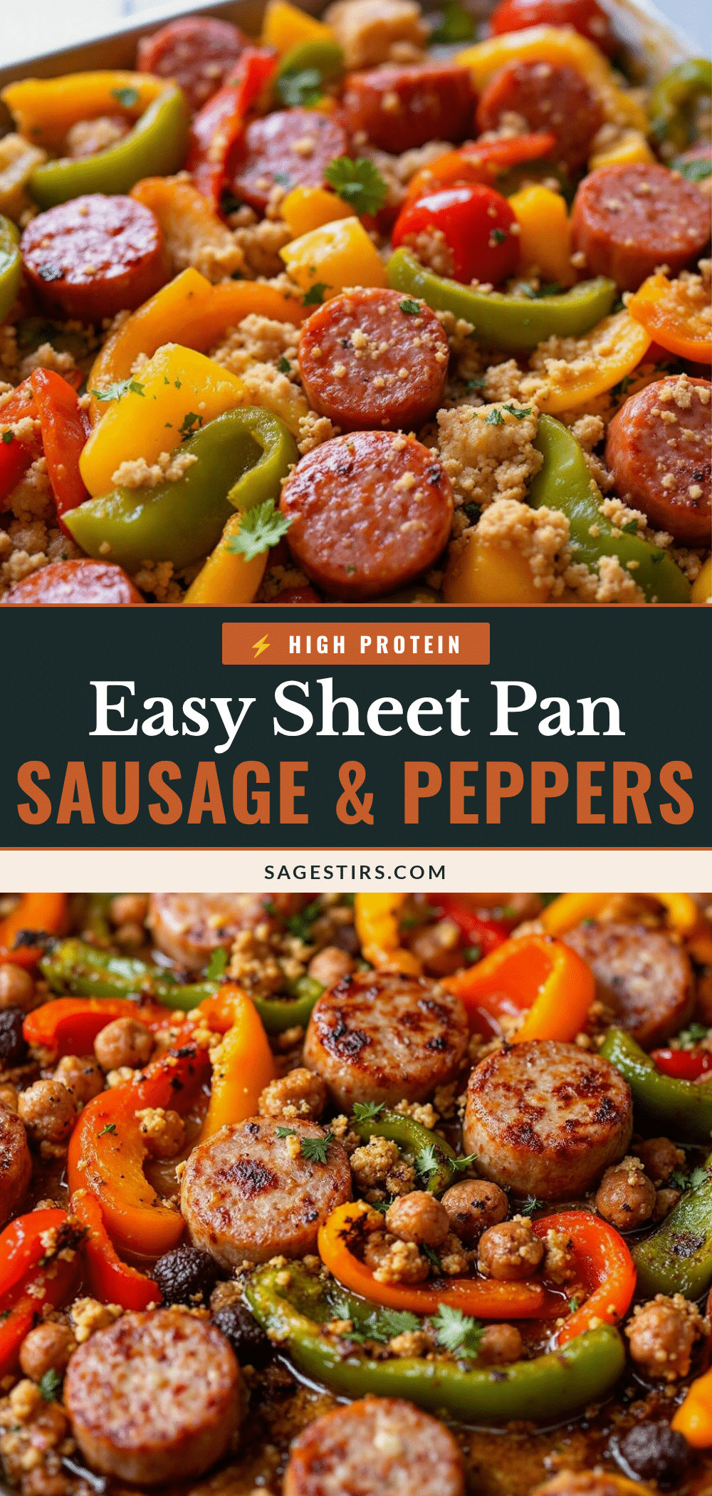 sheet pan sausage and peppers recipe
