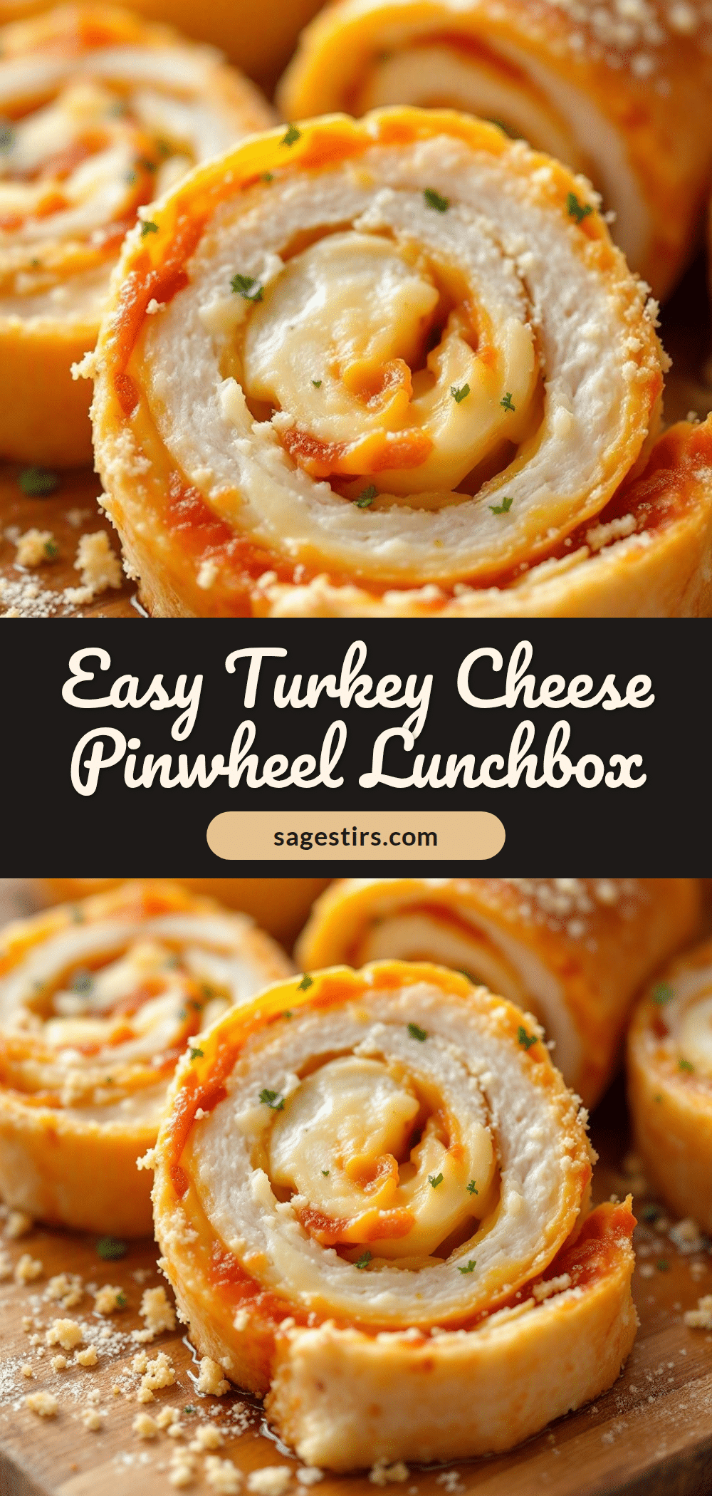 turkey and cheese pinwheels recipe