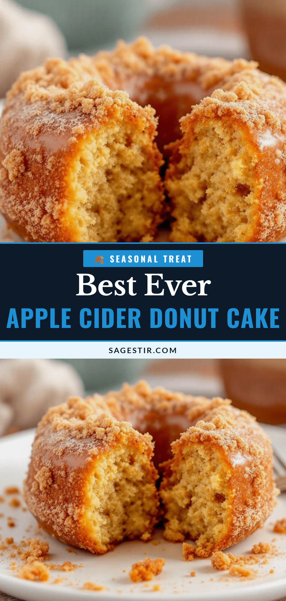 apple cider donut cake recipe