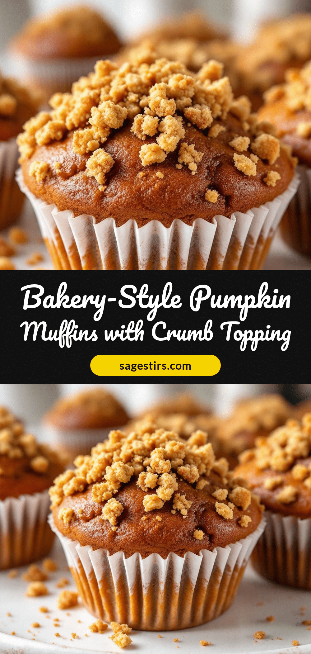 bakery-style pumpkin muffins recipe