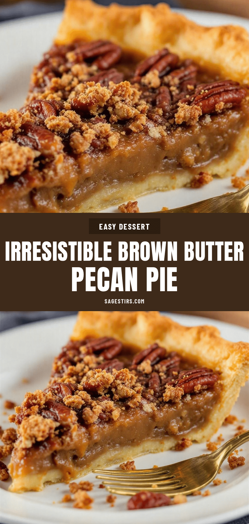 brown butter pecan pie with bourbon recipe