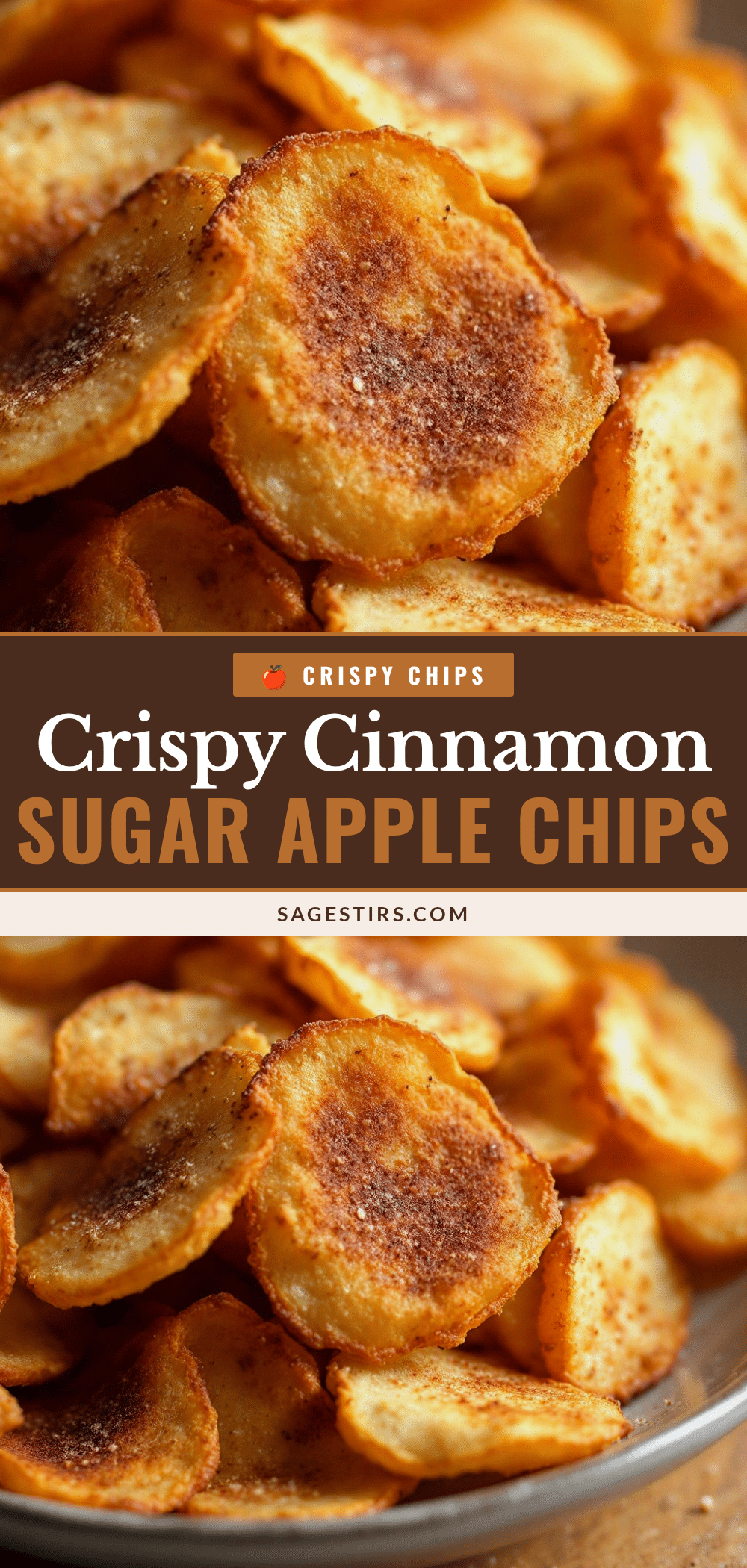 cinnamon sugar baked apple chips recipe