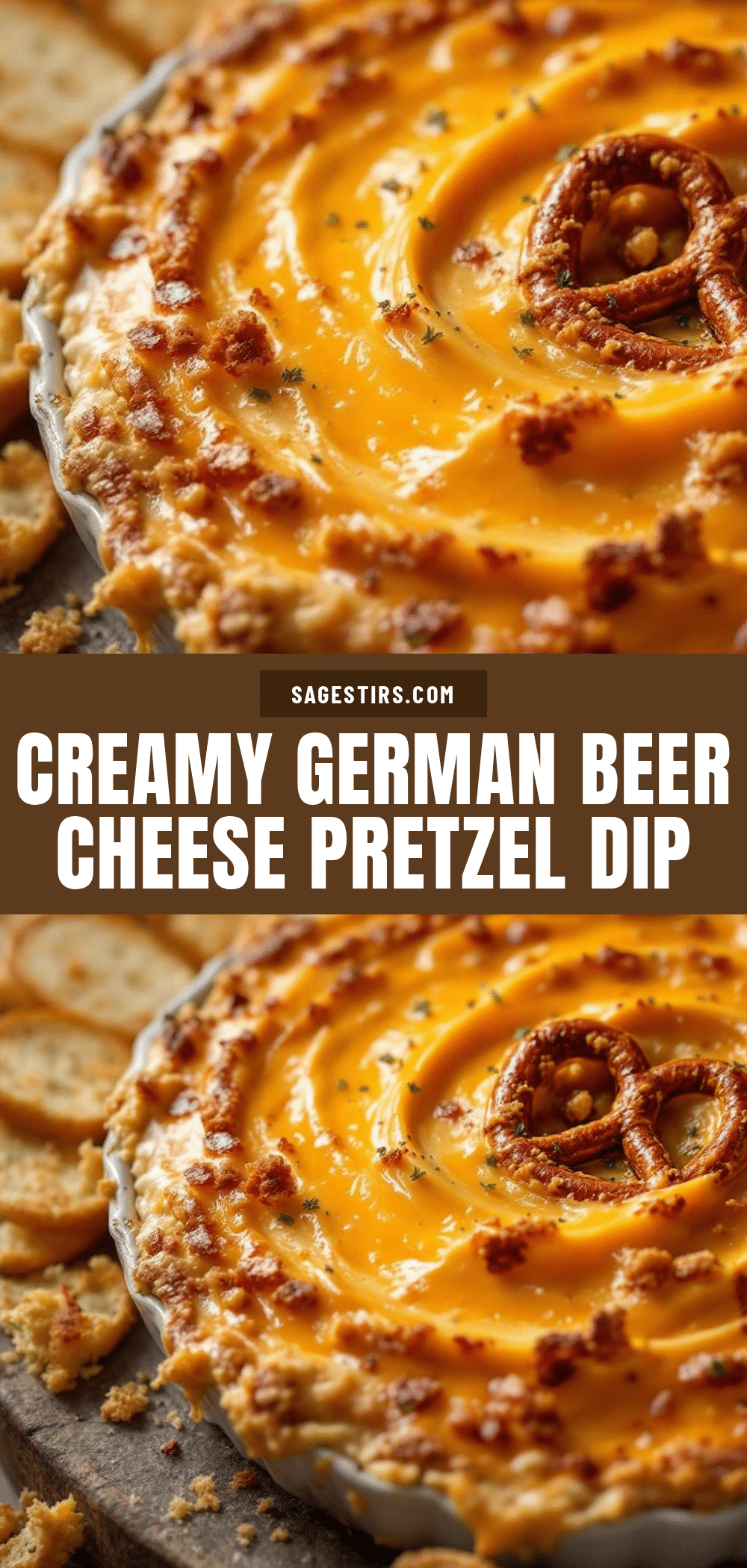 creamy german beer cheese pretzel dip recipe
