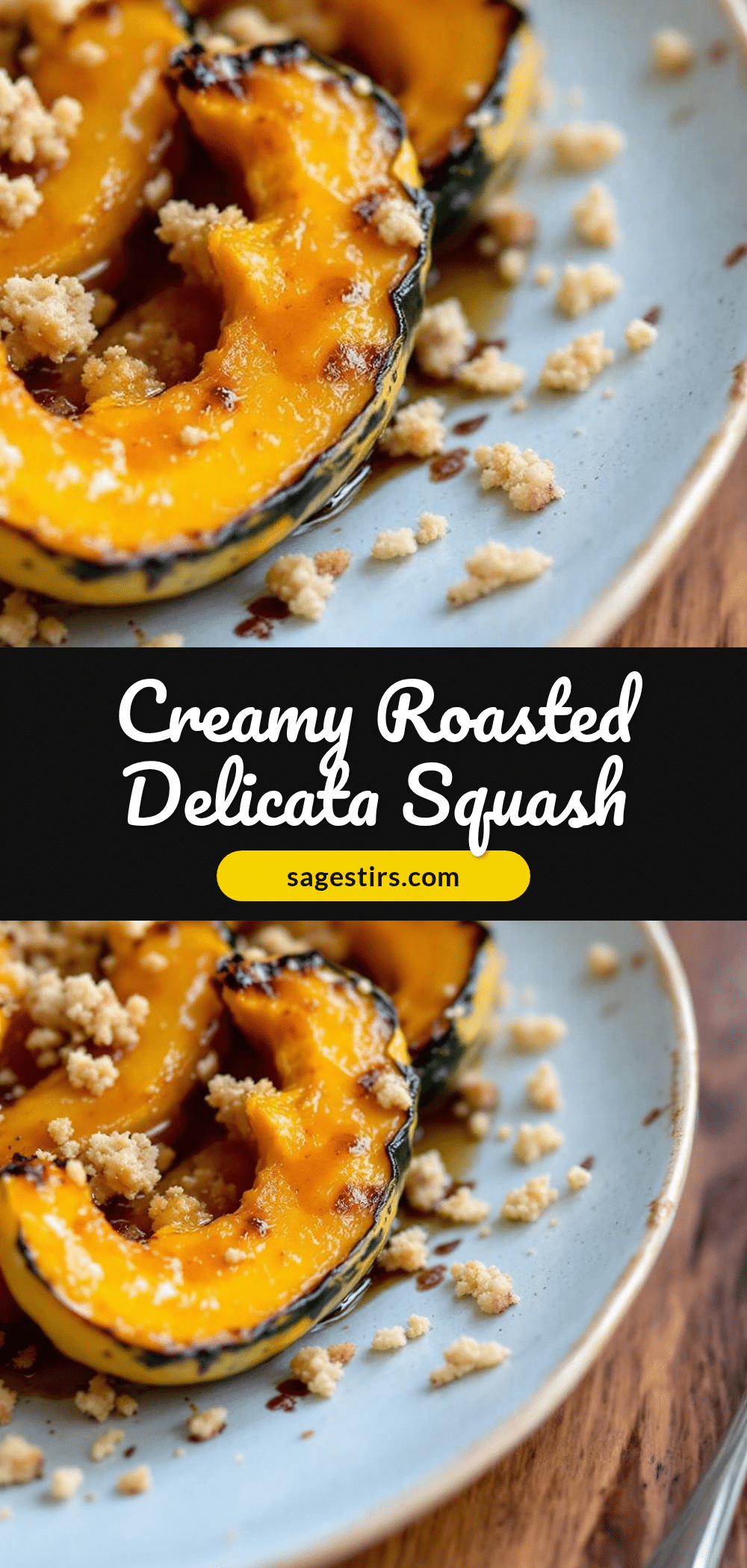 creamy roasted delicata squash recipe