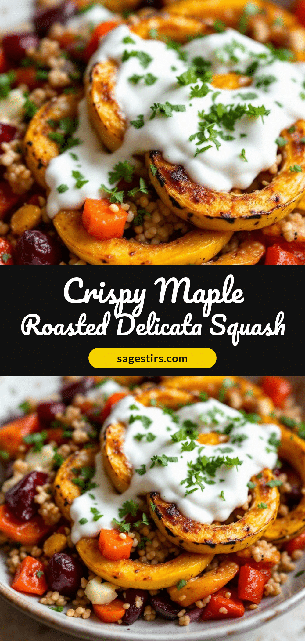 crispy maple roasted delicata squash rings recipe