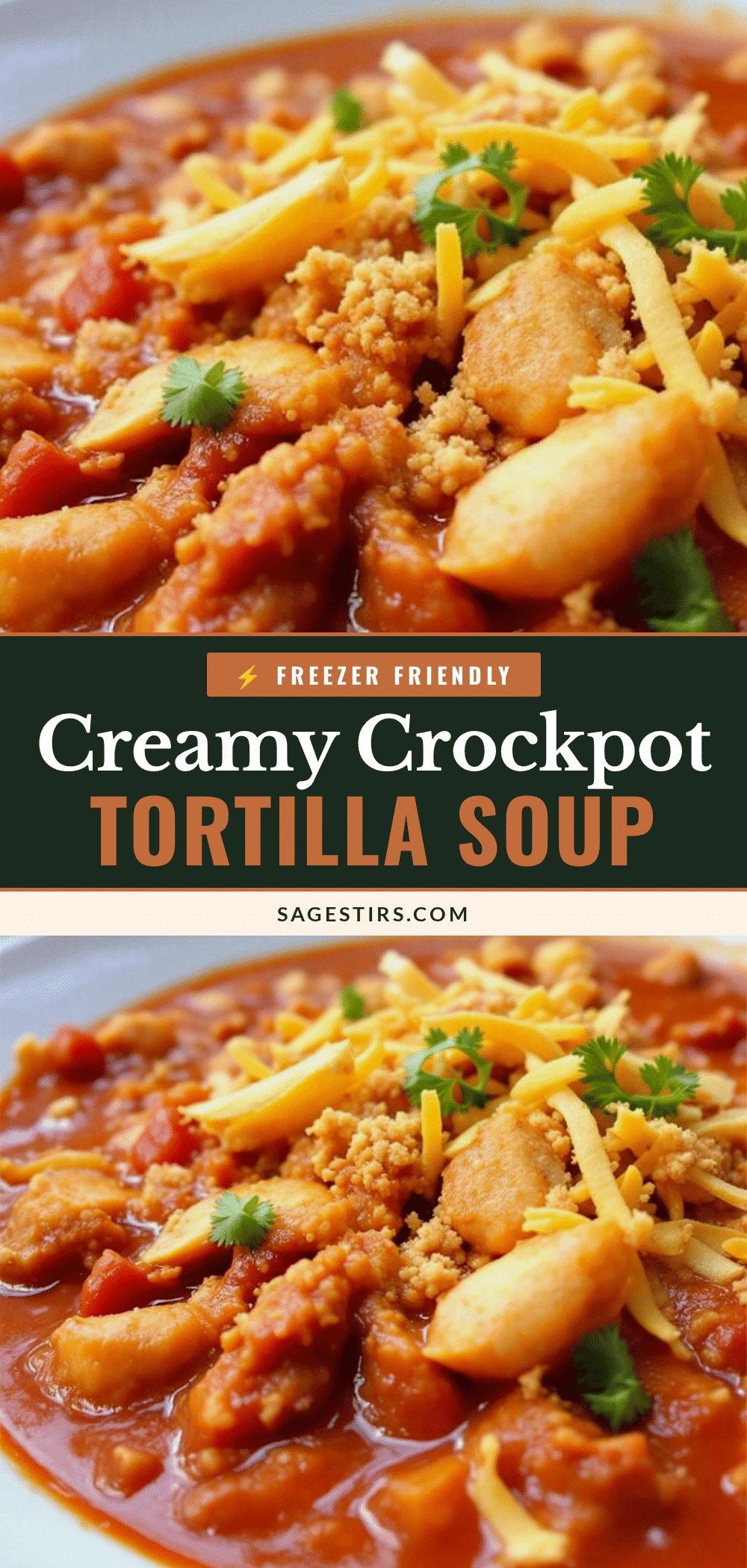crockpot chicken tortilla soup recipe