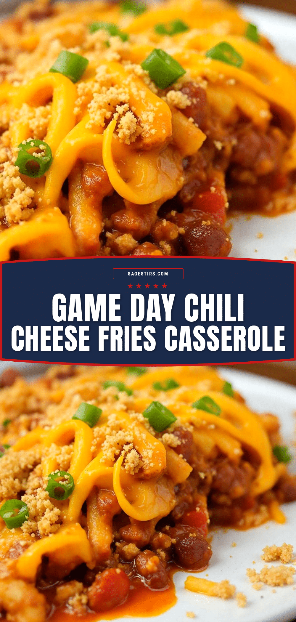 game day chili cheese fries casserole recipe
