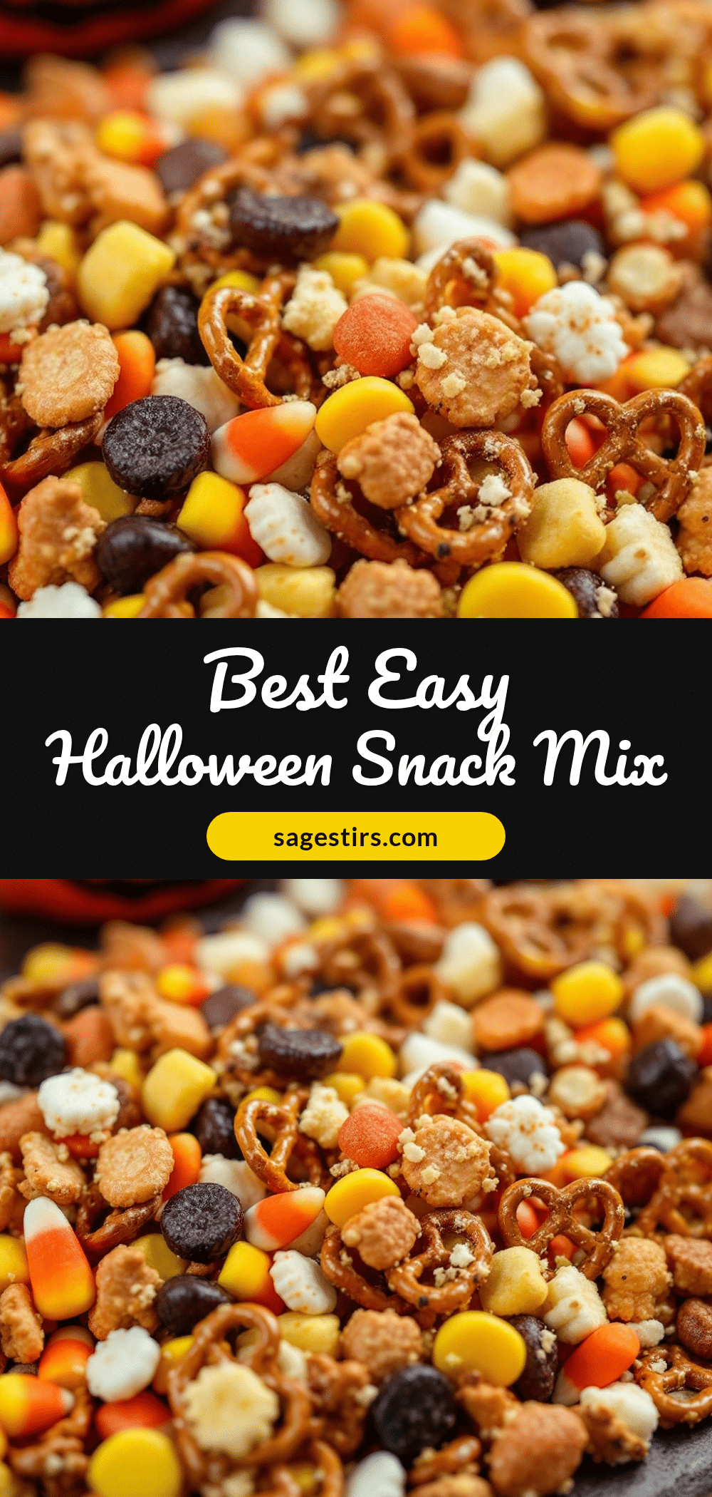 halloween snack mix recipe