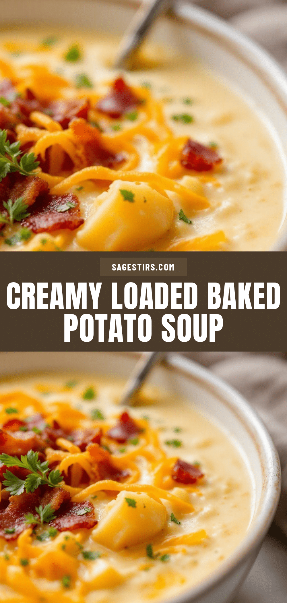 loaded baked potato soup recipe