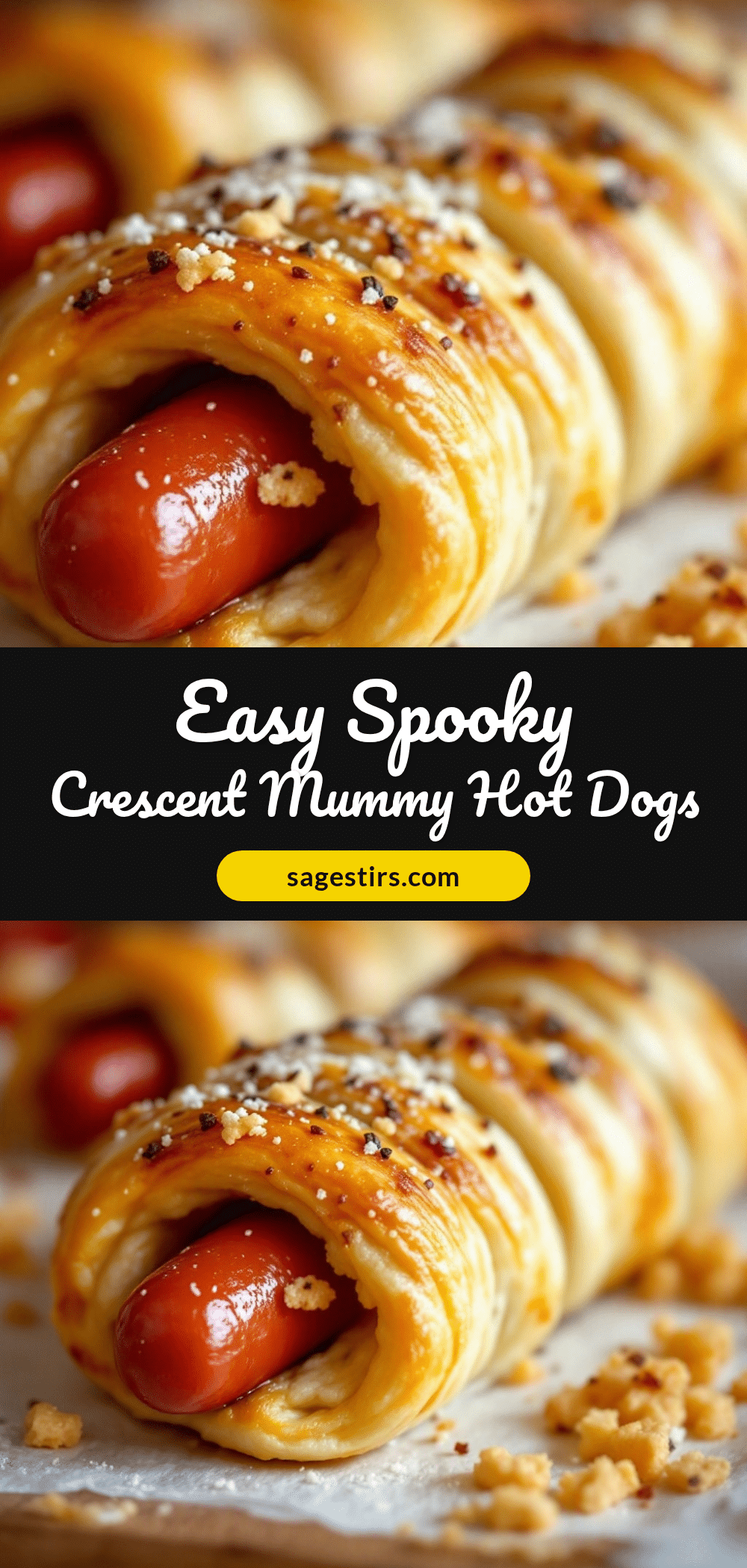 mummy hot dogs recipe