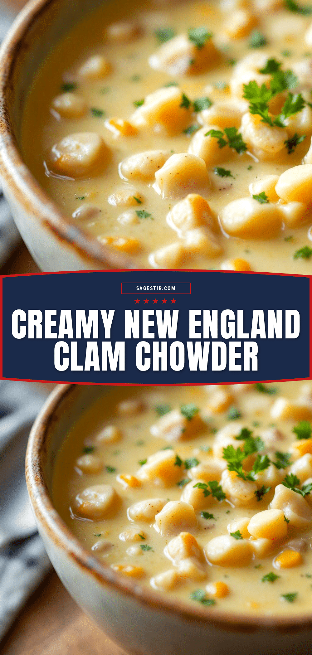 New England Clam Chowder recipe