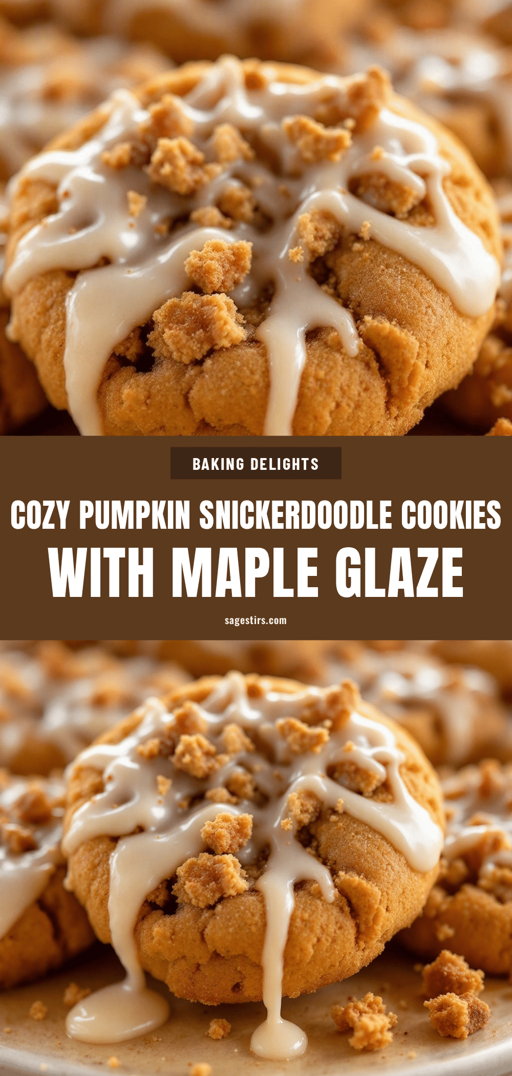 pumpkin snickerdoodle cookies recipe