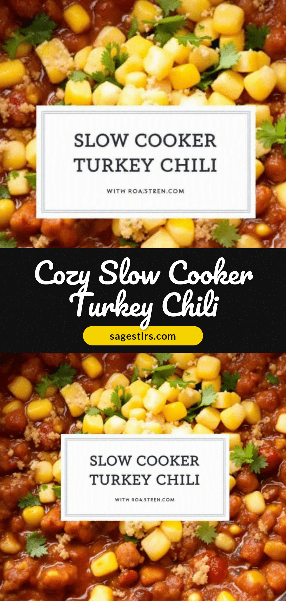 slow cooker turkey chili recipe