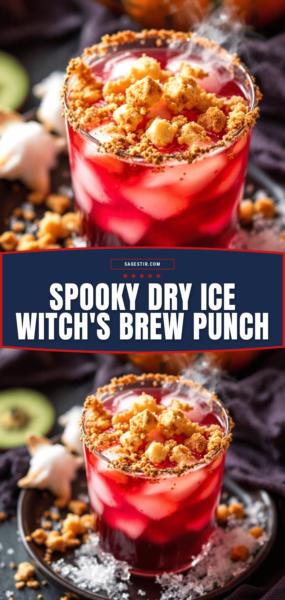 Spooky Witchs Brew Halloween Punch recipe