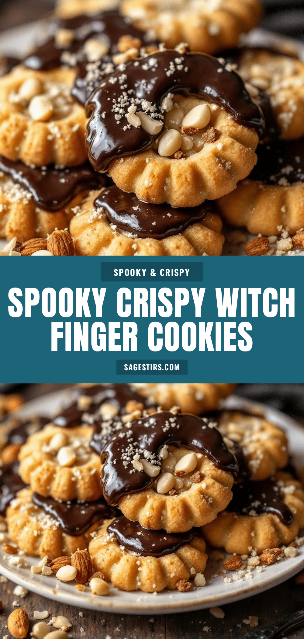 witch finger cookies recipe